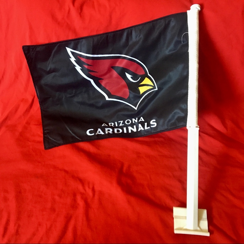 Nfl Arizona Cardinals Car Flag